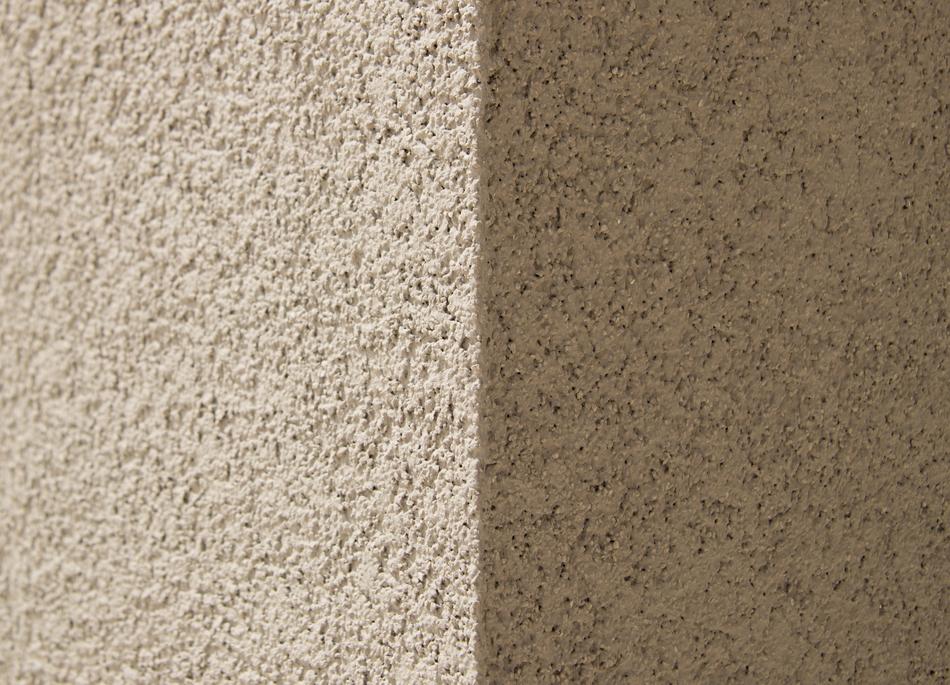 corner of cement wall