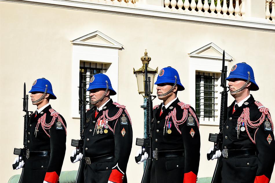 Guard Changing Of The Monaco