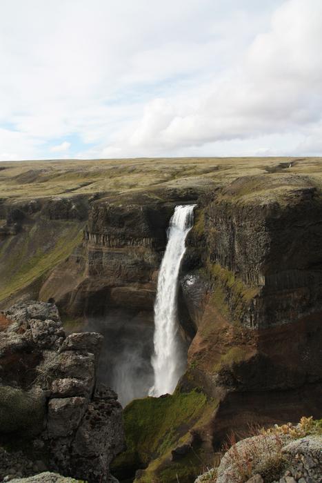 Haifoss Waterfall Iceland Fossá