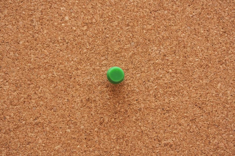 Mushroom Square Cork Board Paper