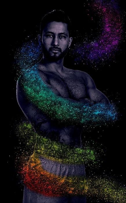 Man Muscles Skin as a fantasy