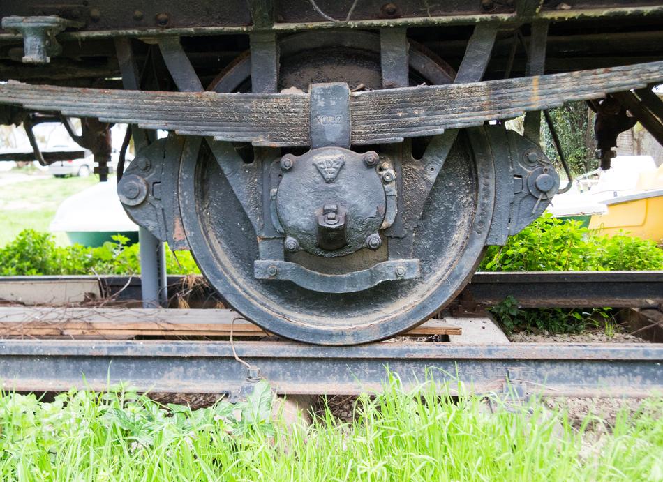 Train Wheel Old Railway