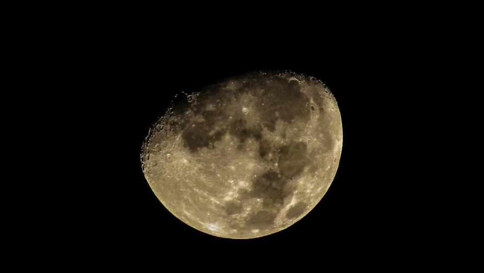 Moon Satellite Sky