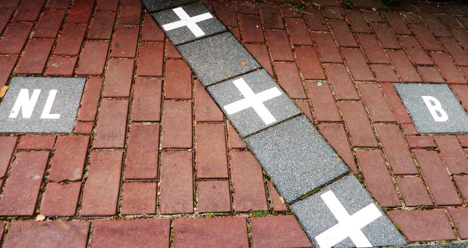 Street Border Belgium