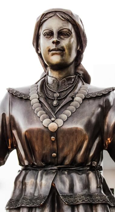 The Lady Of Sotira Sculpture