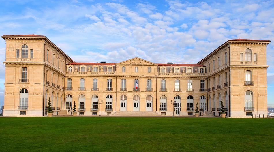 Picture of the palace in Marseille, France