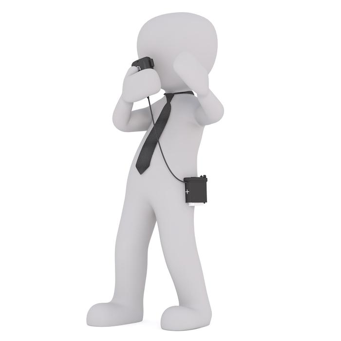 White Male 3D Model Isolated