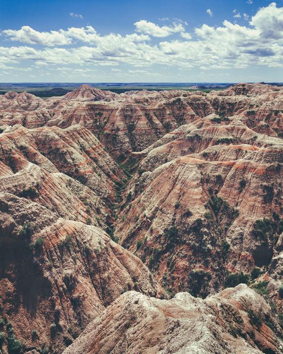 Arid Canyon Clouds