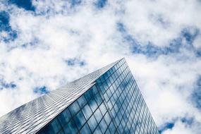 Architecture Building and white Clouds