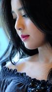 closeup view of Beautiful Asian Girl