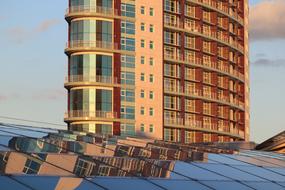 high-rise apartment building in Lisbon, Portugal