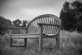 Bench Black And White