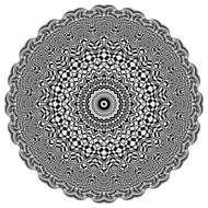 black geometric beautiful pattern