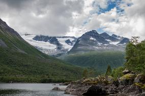 Mountain Landscape Nature Norway