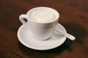 foamy hot drink