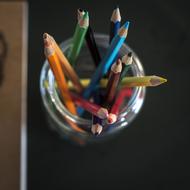 Close-Up Color Pencils Colour