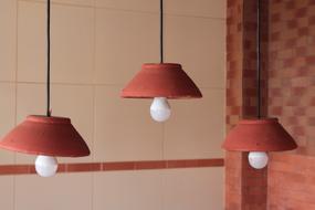 pendant lamps in cafes