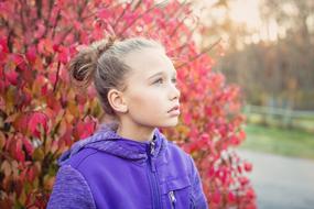 absolutely beautiful Girl Fall Autumn