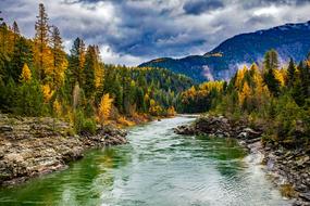 River Glacier National Park