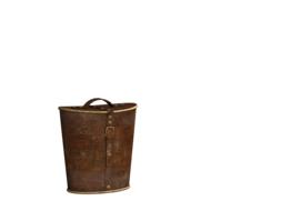 leather hat box