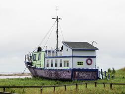 boat in Natashquan, Quebec
