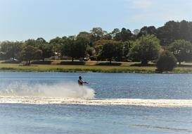 Summer Skier Water
