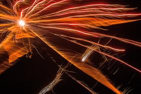 abstract firework