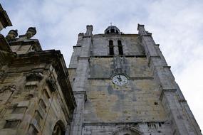 church facade in le havre, france