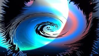 spiral direction of the tornado