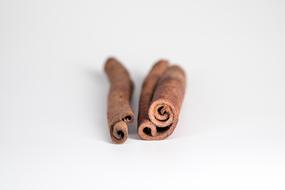 swirled cinnamon stick