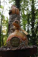 Fairy Pumpkin House in the forest