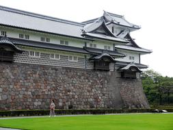 castle in kanazawa city
