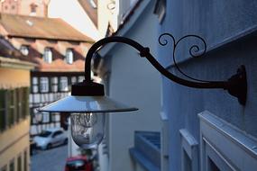 Old Lamp on street