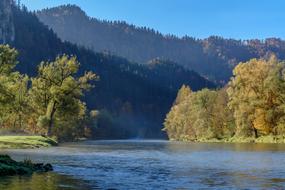 River Mountains Morning