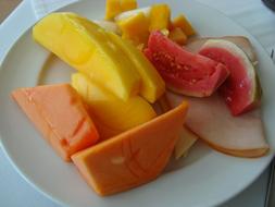 sweet fruit breakfast