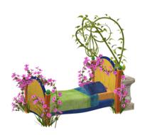 bed colorful blossom bloom nature