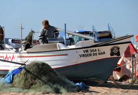 Transport Fishing Boat Visser