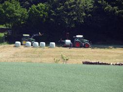 people with tractors