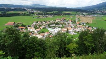 Landscape Switzerland Village