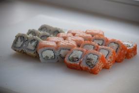 Food Rolls Sushi