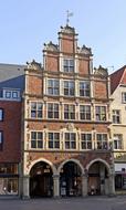 merchant house in the center of Munster, Germany