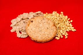 oats, grains and biscuits