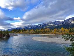 Autumn Mountains Forest