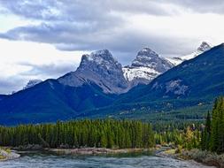 Autumn Mountains Forest