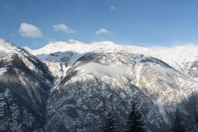 Mountains Firs Alpine
