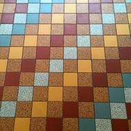 Pattern floor drawing
