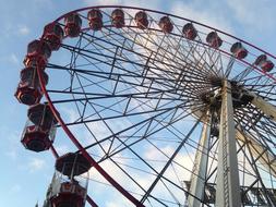 Ferris Wheel in City