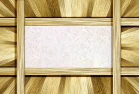 wooden frame square frame drawing