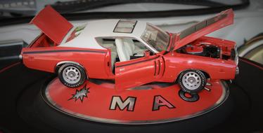 Miniature Car Show Red