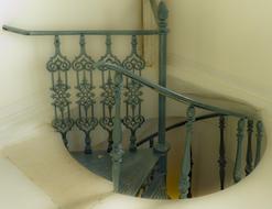photo of forged railing in the museum building